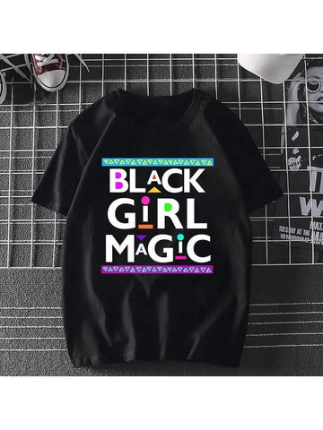 Black Girl Magic Black T-shirt