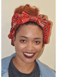 Jemimah Pre Tie Satin Lined Headwrap Headband (Slip on)