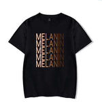 Melanin Faded Black T-shirt