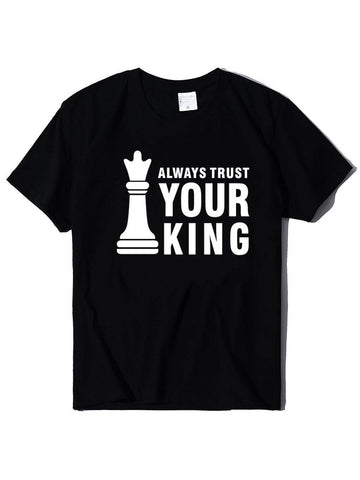 Always Protect Your King Black T-shirt