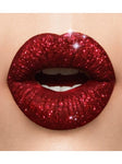 Red wine glitter lip collection