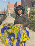 Chelsea Print Maxi Skirt, Headwrap & Bag Set (Best Seller) (REGULAR + PLUS)