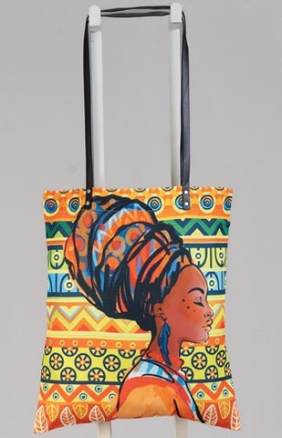 Kelechi African print  Tote Bag - Black History Collection