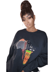 Luther Unisex African map sweatshirts