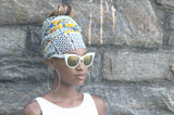 Whitney Slip On Satin Lined Headwrap