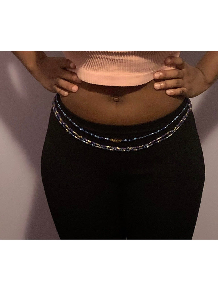 Brenda Waist bead trio set – Glamorous Chicks Headwraps