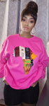 Whitney Unisex African map sweatshirts