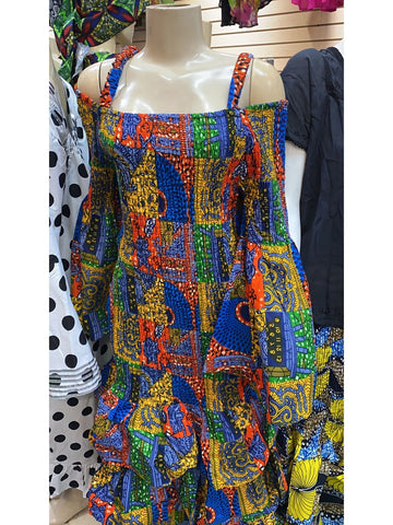 Parina Print Dress ( no bag)