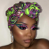 Amira Slip On Satin lined headwrap