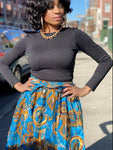 Eurica African Print Skirt (REGULAR + PLUS )