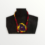 Safiya Red,Yellow and Red Necklace