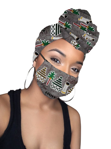 Your Greyness headwrap (only)