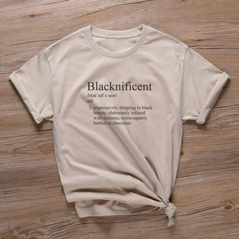 Blacknificent Light Brown T-shirt