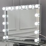 Mirrored Dimmable Hollywood Makeup Mirror LED christmas gift, gift for girlfriend, gift