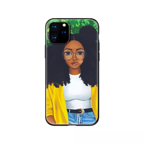 Black Girl Style iPhone Case