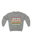 Juneteenth- July 4th Unisex Heavy Blend™ Crewneck Sweatshirt