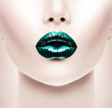 Lips -  - Emerald (Money Green) Semi Matte Liquid Lips - Glamorous Chicks Cosmetics - 1