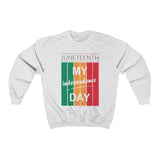 Juneteenth-My Independence Unisex Heavy Blend™ Crewneck Sweatshirt