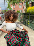 Dark Reggae African Skirt Only