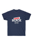 Dope Black Dad Red Print Ultra Cotton Tee