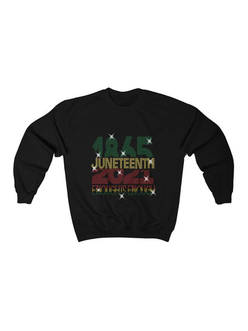 Juneteenth 1865 Unisex Heavy Blend™ Crewneck Sweatshirt